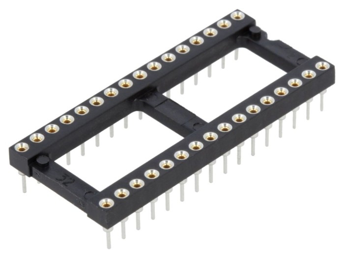 '16 Pos Female Vertical IC Socket'