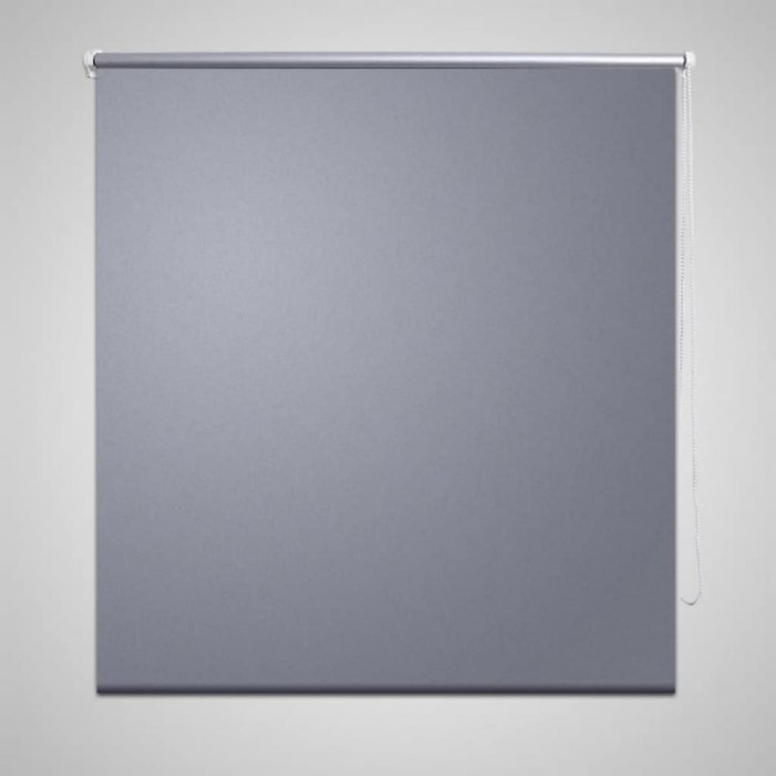 Jaluzea opacă rulabilă, 120 x 230 cm, gri