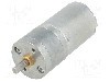 Motor DC, 6V DC, 2.4A, 120rot./min, POLOLU, 47:1 METAL GEARMOTOR 25DX52L MM LP 6V