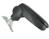 Cotiera Auto Premium Dedicata Audi A4 B5 (1994-2001) ALM - Negru, Rabatabila, Spatiu Depozitare Captusit