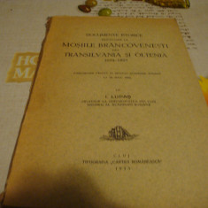 I. Lupas - Documente istorice privitoare la Mosiile Brancovenesti ... - 1933