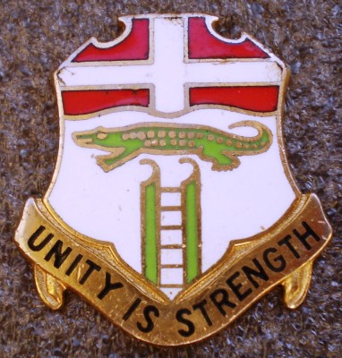 II.113 INSIGNA MILITARA INFANTERIE PIN US U.S. Army 6th Infantry Regiment foto