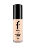 Fond de ten Invisible Cover HD 80 Soft Beige, 30ml, Flormar