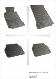 Covorase Auto Cauciuc BMW Seria 5 E39 (1995-2003) Frogum - Set Premium, Fara Miros, Margine Protectie
