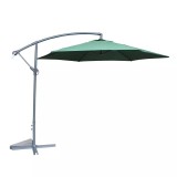 Cumpara ieftin Umbrela soare pentru terasa rotunda, structura metal, verde 270 cm