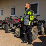 Pantaloni moto pentru barbati W-TEC Thollte cu protectii si ventilatie