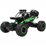 Cumpara ieftin Masina cu telecomanda Edman RC 4WD Buggy Crawler 4x4, scara 1:12, foarte rezistenta, de mare viteza, cu 2 baterii, Verde