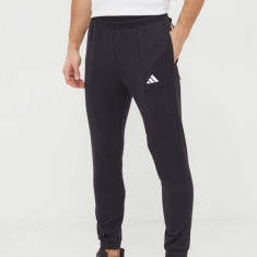 adidas Performance pantaloni de antrenament culoarea negru, uni IT4310