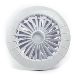Ventilator baie cu montaj in tavan aRid &Oslash; 100 TS, Debit 104 mc/h, Timer, Alb