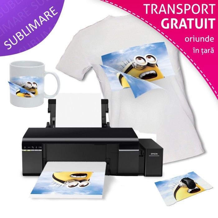 Imprimanta Epson L805 cu CISS incorporat si cerneala de sublimare Imprimanta Epson L805 cu CISS incorporat si cerneala de sublimare