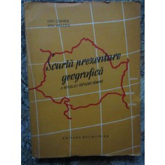 SCURTA PREZENTARE GEOGRAFICA A REPUBLICII POPULARE ROMANE-ION CONEA, ION VELCEA