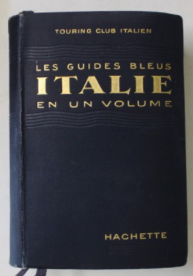 ITALIE EN UNE VOLUME , LES GUIDES BLEUS , 1932 foto