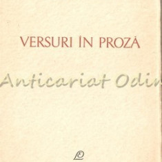 Versuri In Proza - Adrian Maniu - Tiraj: 7180 Exemplare