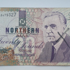 20 Pounds 1997 Irlanda de Nord, lire Northern Bank