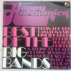 Happy Harmonica Best Of The Big Bands disc vinyl lp muzica jazz muzicuta USA VG+