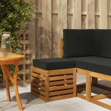 vidaXL Bancă de exterior Lemn Solid de Acacia natural 900680