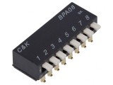 Comutator DIP-SWITCH 8 Secțiuni SMT 5V