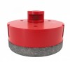 Carota diamantata pt. gresie portelanata &amp; piatra - diam. 100mm - Profesional Standard - DXDY.REDrill.100, Diamantatexpert