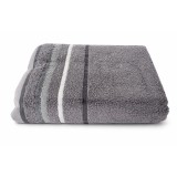 Prosop de baie Premium, 100% bumbac organic, dimensiunea 100x150 cm, densitate 540 g/m&sup2;, Gri