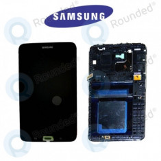 Samsung Galaxy Tab 3 Lite 7.0 (SM-T110) Unitate de afișare completă neagră GH97-15505B
