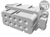 Conector HDC mamă 16A 250V Han&reg; A - HARTING