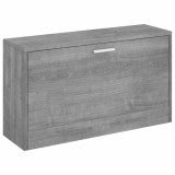 Cumpara ieftin Banca pentru pantofi, gri sonoma, 80x24x45 cm, lemn prelucrat