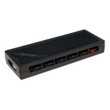 FAN HUB SPACER pt. maxim 6 ventilatoare ARGB, telecomanda pt. setat iluminarea RGB, sincronizare cu MB, alimentare 4-pin culori 3-pin, magnetic, black