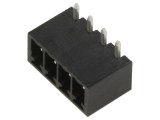 Conector Euro Header 3.5MM RA Negru 4 Pini
