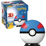 Puzzle 3D - Pokemon - 54 piese | Ravensburger