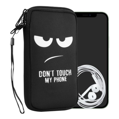Husa universala pentru telefon, XL - 6.8&amp;quot;, Neopren, Negru, 30226.4.01 foto