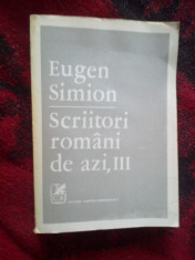 n7 Scriitori Romani De Azi Vol.3 - Eugen Simion foto