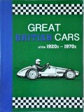 Carte Bounty - Great British Cars: Istoria Automobilismului Britanic, de la Clasice la Moderne. Ed. 2009, 176 pag, Engleza, Brosata, Stare Buna.