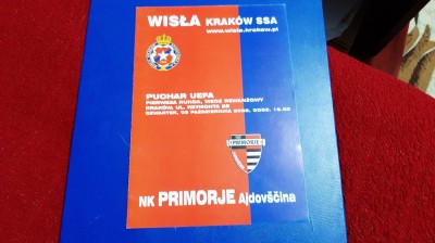 program Wisla Krakovia - NK Primorje foto