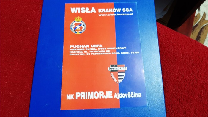 program Wisla Krakovia - NK Primorje