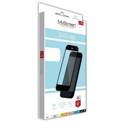 Folie Protectie Ecran MyScreen Lite FG pentru OnePlus Nord N10 5G, Sticla securizata, Full Face, Edge Glue, Neagra foto