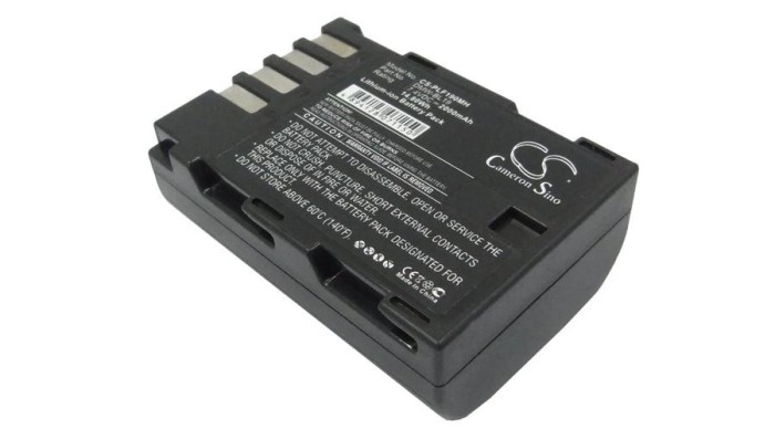 Cameron Sino 2000mAh Panasonic Lumix DMC-GH3,Lumix DMC-GH3A,Lumix DMC-GH3AGK,Lumix DMC-GH3GK,Lumix DMC-GH3H,Lumix DMC-GH3HGK,Lumix DMC-GH3KBODY,Lumix