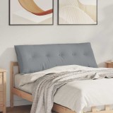 vidaXL Perna pentru spate Gri deschis 140 x 19 x 50 cm țesătură 42014830