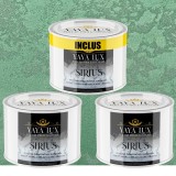 Vopsea Decorativă de Lux Sirius &ndash; Verde Inchis | Pachet 1.5L (2&times;0.5L + 0.5L Inclus), Finisaj Perlat cu Perle de Sticlă -Toro Decor