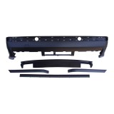 Set bara spate BMW Seria 3 (E36), 12.1990-03.00, grunduit, de vopsit; type M3; cu bandouri, cu spoiler; cu gauri pentru conducte de evacuare dublu; T