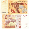 Statele Africii de Vest ( Guineea Bissau ) 500 Franci 2016 UNC