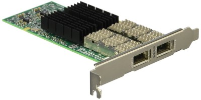 Placa de retea server Dual Port Mellanox MCX354A-TCBT QSFP ConnectX-3 FDR10 Infiniband 10GB PCI-e foto