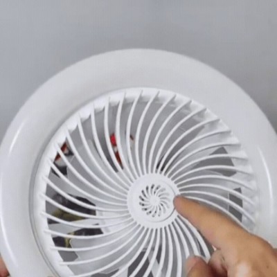 Lampă LED cu Ventilator foto