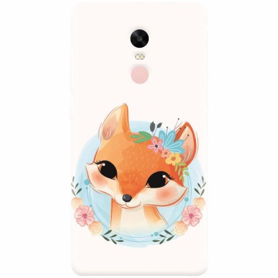 Husa silicon pentru Xiaomi Remdi Note 4X, Foxy foto