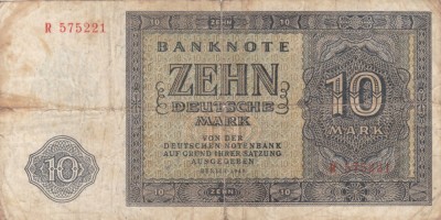 GERMANIA 10 mark 1948 VF-!!! foto
