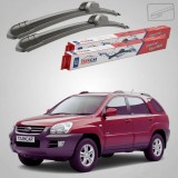 Cumpara ieftin Ștergătoare Kia Sportage II JE SUV 2004-2010 | Set Față Flat &ndash; TeamCar&reg;