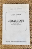 MARIN SORESCU -CERAMIQUE