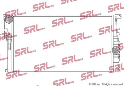 Radiator Bmw Seria 1 F20/21 19, 3 F30/31, 3 Gt F34, 4 F32/33, I3, motor: 1.6 D, 1.6 T, 2.0 d, intrare/iesire conectare rapida, 600x338x23, SRLine, foto