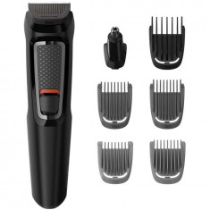 Aparat de tuns barba si parul 7 in 1 MG3720/15, lame cu ascutire automata, acumulator, 2 piepteni pentru aspect nebarbierit, 2 piepteni pentru barba,