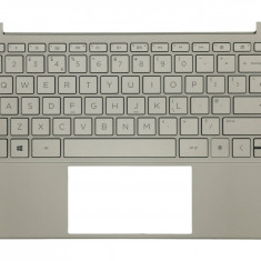 Carcasa superioara cu tastatura palmrest Laptop, HP, Envy 13-BA, 13T-BA, TPN-C145, L96800-031, L96800-B31, L98414-B31, AM2V5000A00, iluminata, layout