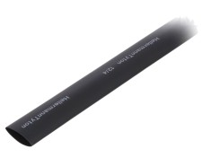 Manșon termocontractabil 12mm, 1m, negru